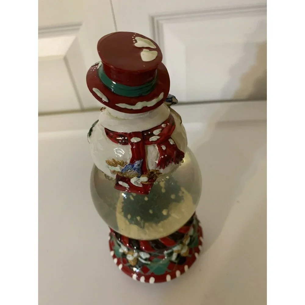 Tracy Porter Musical Snow Globe Jolly‎ Ol Snowy Snowman